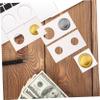 FUNOMOCYA 200-Piece Premium Coin Holder Set Portable Coin Protectors for Collectors Paper Organizer view 3