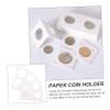 FUNOMOCYA 200-Piece Premium Coin Holder Set Portable Coin Protectors for Collectors Paper Organizer view 4