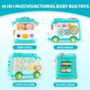 iFaveorr Toys for 1 Year Old Girl Gifts, 10-in-1 Montessori Toys Bus for Baby 6-12 12-18 Months, Educational Musical Learning Toddler Toy Ages 1-2, First Birthday Gifts for Girls and Boys view 4