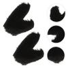 Beatifufu 50pcs Decorative Deer Antlers DIY Hair Accessories for Christmas Headbands Soft Antler Embellishments for Boys and Girls Crafts Festive Headdress Decorations view 3