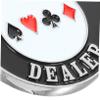 TOYANDONA Button for Poker Games Game Accessory Smooth Edges Card Indicator for and Festivals Design view 4
