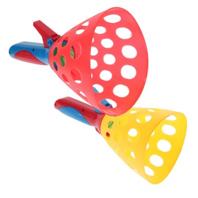 Hemoton Interactive Catch Ball Toys for Boys and Girls Funny Catch Launcher Balls Household Cup Pit Boys and Girls Accessory Pop Random Color