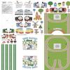 Riley Blake Designs Thomas & Friends Sodor Railway Pack & Play Panel FT15087-PANEL view 1
