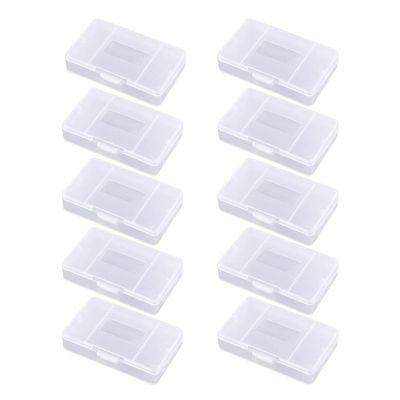 10pcs Transparent Game Cartridge Cases PP Playing Cards Cartridge For Case