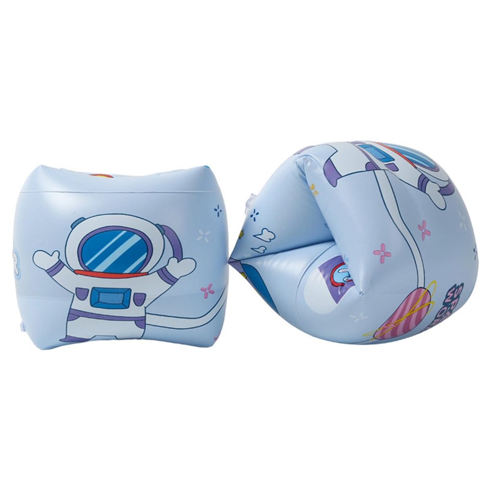 1Pair Arm Swimming Arm Floaties Inflatable Swim Arm Band Floater Sleeves Water Wing for Adult Kids Boy Girls