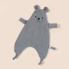 Lovely Embroidered Bear Baby Soothing Blanket Four-Layer Muslin SleepAid Baby Toy Lightweight For Newborn Boys Girls view 3