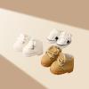 Doll Shoes for Lu bubu 17cm Dolls(No Doll) , Mini Shoes Accessories, Cute PU Leather Shoes Suitable for 17cm Doll, Dress Up Doll Shoes Replacement Brown view 3