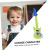 BESPORTBLE 1pc Cartoon Boys and Girls Ukulele Guitar Toy for Early Music Education Random Mini Musical Instrument for Home School Learning view 2