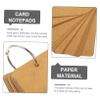 Angoily 5pcs Blank Index Cards for Memory Games Lined Cards Blank for Boys and Girls Teachers and Students view 3