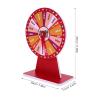 TOPPERFUN Rotatable Prize Turntable Raffle Game Stand for Parties Events and Family Gatherings Fun Carnival Activity Prop view 2