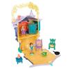 Disney Store Official Princess Micro Toy Set  Tangled  Set Includes Micro Figures of Rapunzel, Flynn, Pascal, & her Tower  Portable Playset with Handle  Perfect for Fans of Disney Princesses view 4