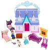 Disney Store Official Princess Micro Toy Set  Frozen - Set Includes Micro Figures of Elsa, Anna, Olaf, & Their Castle - Portable Playset with Handle - Perfect for Fans of Disney Princesses view 3