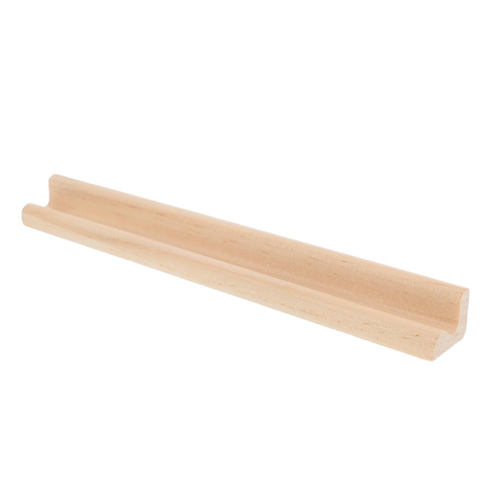 Abaodam Domino Holder Stand 19cm Wooden Decorative Game Rack Holders Letter Block Base Mexican Train