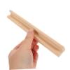 Abaodam Domino Holder Stand 19cm Wooden Decorative Game Rack Holders Letter Block Base Mexican Train view 3