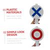 FELTECHELECTR 1pcs Game Prop Paddles for Double-sided Board for Handheld Party Games view 2