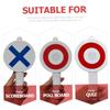 FELTECHELECTR 1pcs Game Prop Paddles for Double-sided Board for Handheld Party Games view 4