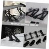 Alipis Racing Tail Spoiler Mount Car Spoiler Legs Bracket Strong Stability Anodized Treatment view 4
