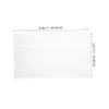 Abaodam 5pcs Banknote Protector Currency Display Frame Money Clear Sleeve Clear Paper Sleeves Binder Banknote Protective Cover view 2