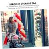 BESPORTBLE Hanging Diaper Bag for Baby Stroller Universal Stroller Storage Pouch Mesh Side Pocket Waterproof Organizer for Diapers Baby Toys and Travel Accessories view 3