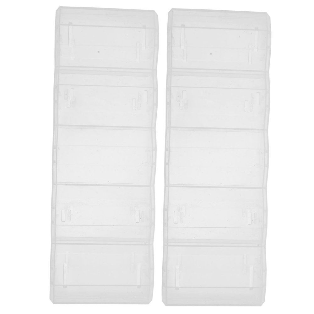 Hemoton Pack Poker Chip Storage Box Professional Poker Chip Case Multi-grid Tray for Easy Management