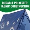 Fun Express 45" x 40" Glow-in-The-Dark Outer Space Polyester Sleepover Tent view 2