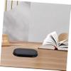 GALPADA Miniature Wooden Base for Dolls Oval Shaped Figure Display Stand for Decor for Collectibles and Clay Figurines Black view 4