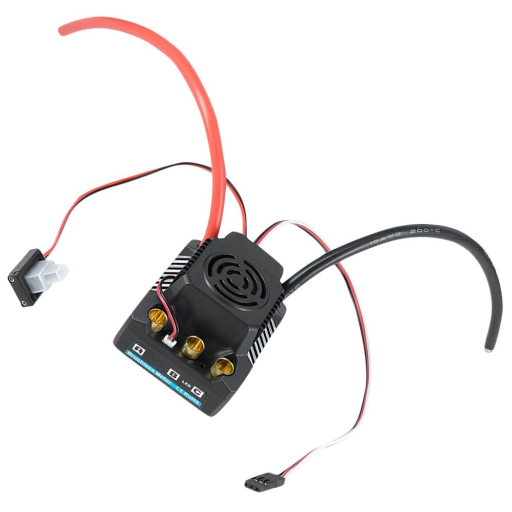 Abaodam Rc Esc Rc Car Speed Controller Esc Protection Functions Easy to Program