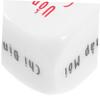 Sosoport 6pcs Drinking Dice Vietnamese Style Acrylic Game Dices for Adults Parties view 3