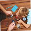 Abaodam 1set Magnetism Science Educational Kit for Hands Learning Random Magnetism Experiment Props for Physics Teaching and Parent Interaction view 2