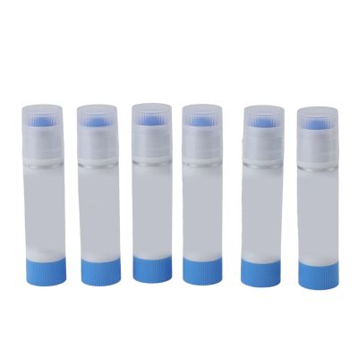 6PCS Tempera Paint Sticks, Washable Paint Sticks Quick Drying Bulk Art Crafts Supplies for Kids and Students (Blue)