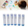 6PCS Tempera Paint Sticks, Washable Paint Sticks Quick Drying Bulk Art Crafts Supplies for Kids and Students (Blue) view 4