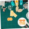 Kisangel 8pcs Realistic Cookie Models for Decoration Lifelike Artificial Food Props for Home Kitchen Bakery and Photography Includes Cream Cookies Heart-Shaped Round and Soda Biscuits view 3