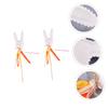 BESPORTBLE 2pcs Bunny Fairy Stick for Boys and Girls Cute Easter Decoration for Festivals Plaything for Creative Fun view 4