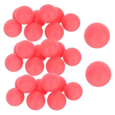 BCOATH Seamless 40mm Raffle Balls 100pcs Plastic Game Balls for Lottery Party Games and Home Entertainment