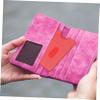 Angoily 42pcs PVC Card Holder Case Id Card Protective Cover Sturdy Sleeves for Id Debit Student view 4