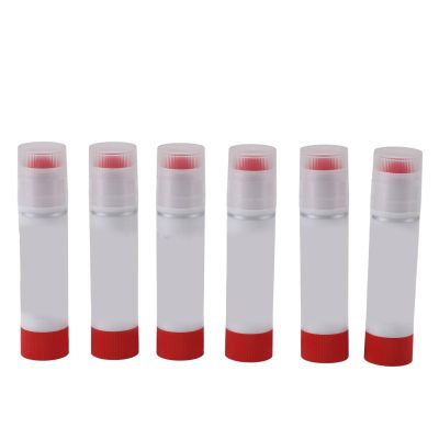 6PCS Tempera Paint Sticks, Washable Paint Sticks Quick Drying Bulk Art Crafts Supplies for Kids and Students (Red)
