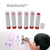 6PCS Tempera Paint Sticks, Washable Paint Sticks Quick Drying Bulk Art Crafts Supplies for Kids and Students (Red) view 2