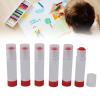 6PCS Tempera Paint Sticks, Washable Paint Sticks Quick Drying Bulk Art Crafts Supplies for Kids and Students (Red) view 4