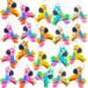 24 Packs Bulk Birds Animal Mini pop Fidget KeychainBirthday Party Favors Supplies and Classroom Summer Student Prize Gifts view 1