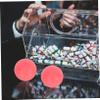 TOYANDONA 100pcs Party Lottery Frosted Plastic Raffle for Activities Table Tennis Events and Fun Gatherings view 3