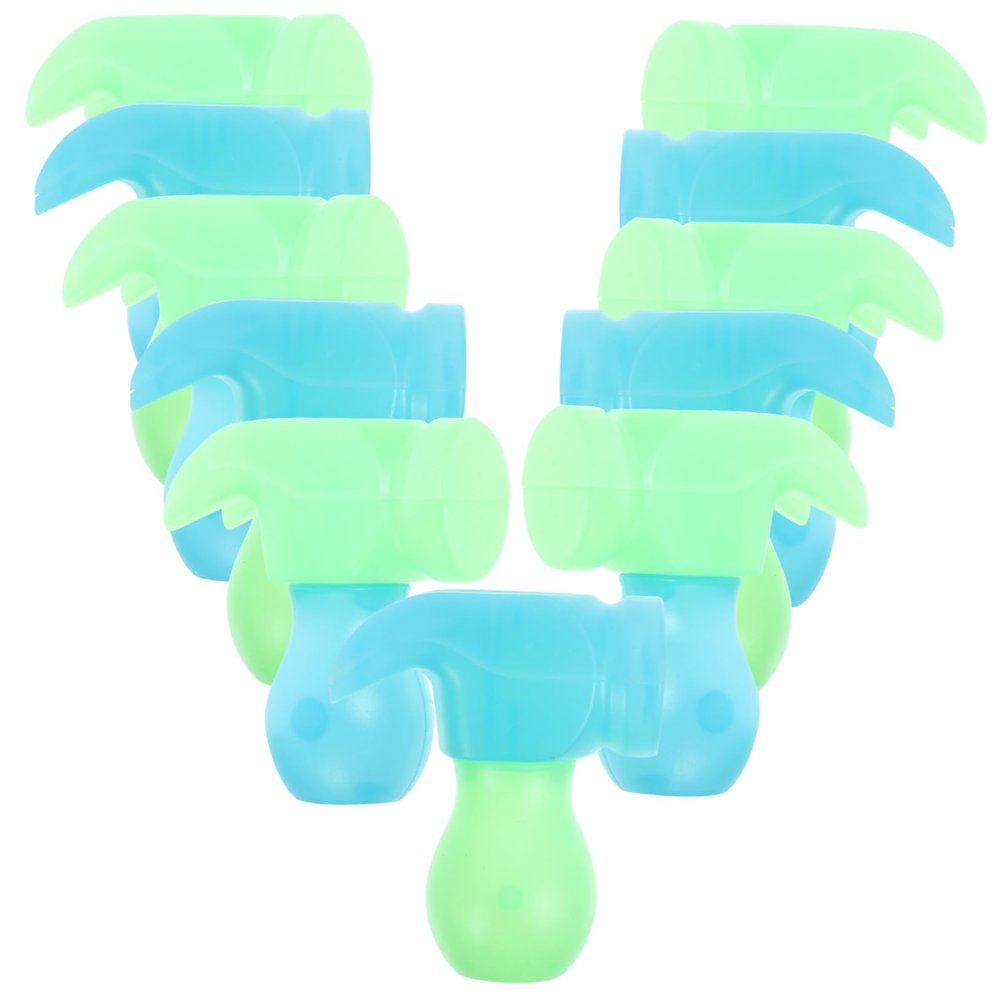 Kisangel 20pcs Radish Hammer Toy Massage Stick for Boys and Girls Fun Safe Materials for Relaxation and Playtime Activities
