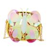 FRCOLOR Boys and Girls Butterfly Crossbody Bag Cute Laser Bag for Girls PU Leather Chain Handbag Adjustable Strap for Princess-themed Outings view 1