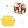 FRCOLOR Boys and Girls Butterfly Crossbody Bag Cute Laser Bag for Girls PU Leather Chain Handbag Adjustable Strap for Princess-themed Outings view 4