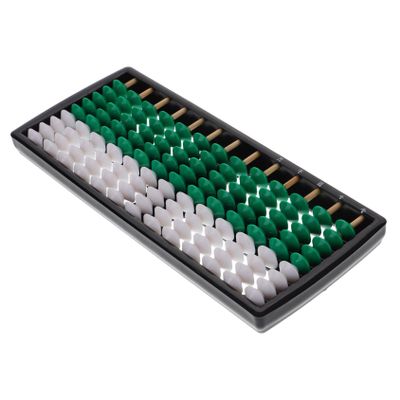 Abaodam Math Abacus Traditional Chinese Abacus for Boy Girl Row Counting Tool for Early Math Learning Lightweight Educational Beads for Improved Calculation and Coordination