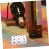 BRIGHTFUFU 6pcs Drinking Dice Game Vietnamese Drinking Dices Acrylic Material for Bar Game Night Party view 4