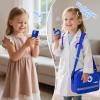 EFO SHM Doctor Kit for Kids, 35 Pcs Kids Doctor Kit for Toddlers 3-5 with Medical Storage Bag & Real Stethoscope, Pretend Play Doctor Set for Fun Role Playing Game view 2