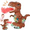 Dinosaur Toys for Kids 3-4 Year Old Boy,Roar Music and Lights Toddler Toy for Boys Girls,Moving Dino Baby Toy with Mist Spray & 1 Wheel,Electric Dinosaur Toy for Kids 3-5 Christmas Birthday Gifts view 1