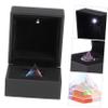 PRETYZOOM Tabletop Ornament Pyramids Optical Prism Decorative Prism for Writing Desk Home view 4
