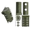 cvking RC Car Upgrade Parts for WPL for B14 B24 B16 B36 1/16 Oil for Tank Decorate RC Crawler Car Military Truck(Oil Tank) view 2