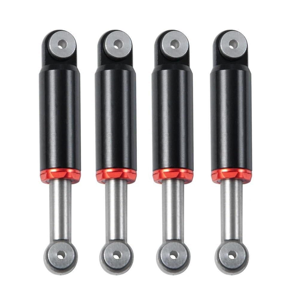4Pcs Aluminum Alloy Shock Absorber for Axial SCX24 90081 AXI00001 AXI00002 AXI00005 AXI00006 1/24 RC Crawler Car Parts
